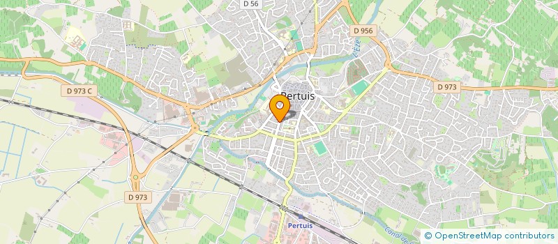 localisation de l'entreprise SCI L'ESPAI  PERTUIS