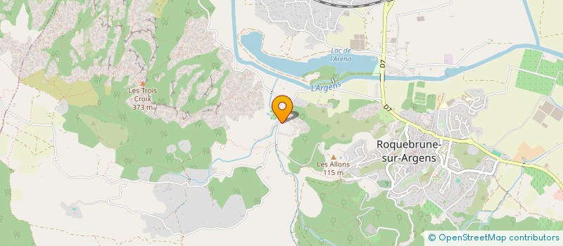 localisation de l'entreprise SCI L ESPALIER à ROQUEBRUNE-SUR-ARGENS