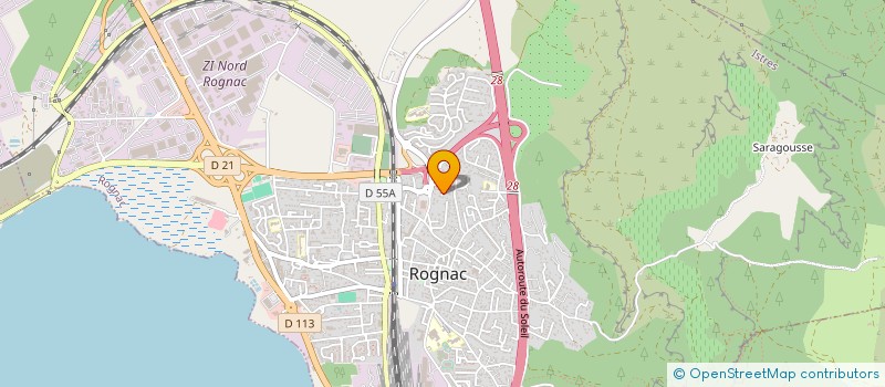 localisation de l'entreprise SCI L'ESPERANCE  ROGNAC