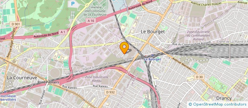 localisation de l'entreprise SCI L ESPERANCE à LE BOURGET