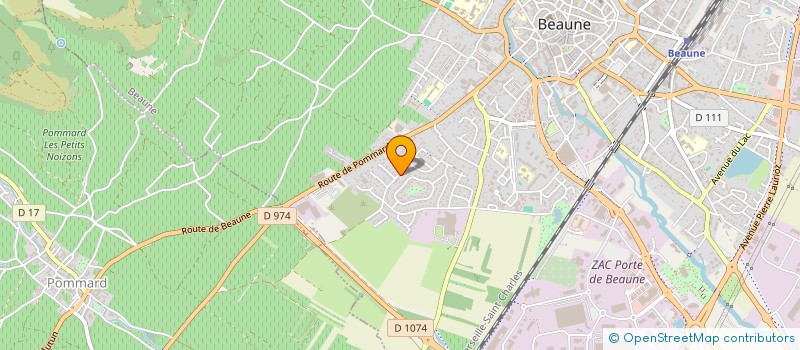 localisation de l'entreprise SCI L'ESPERANCE à BEAUNE