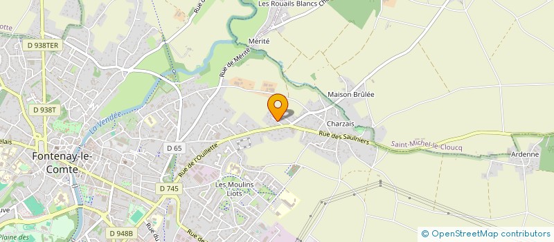 localisation de l'entreprise SCI L ESPERANCE  FONTENAY-LE-COMTE