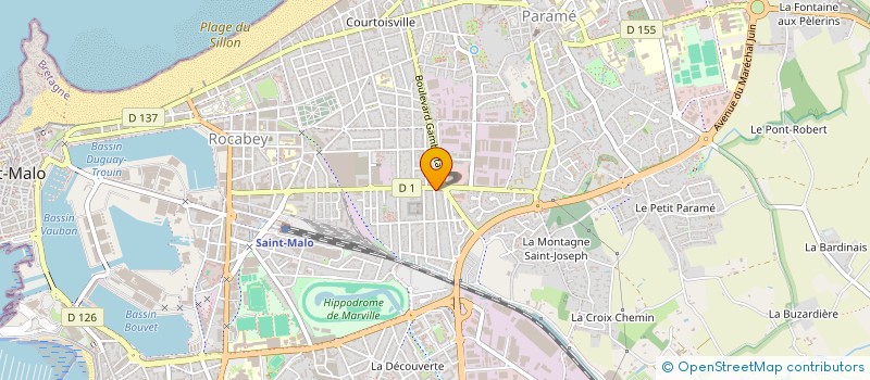 localisation de l'entreprise SCI L'ESPERANCE  SAINT-MALO