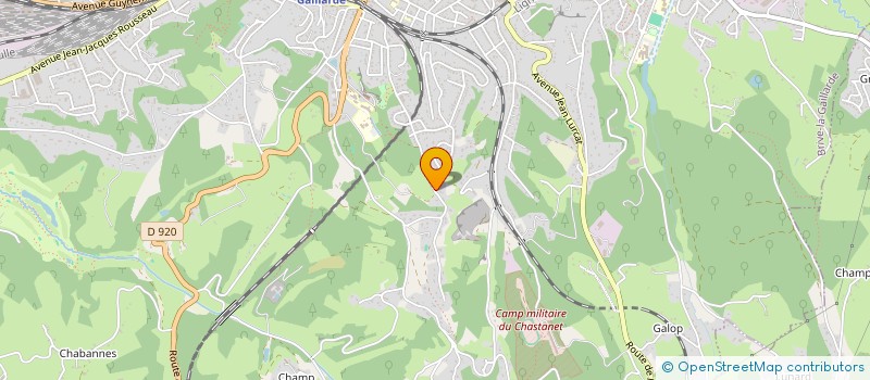 localisation de l'entreprise SCI L'ESPERANCE  BRIVE-LA-GAILLARDE