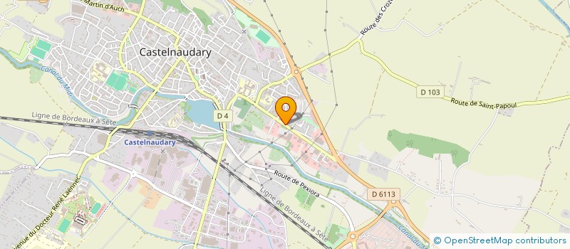localisation de l'entreprise SCI L'ESPERANCE à CASTELNAUDARY