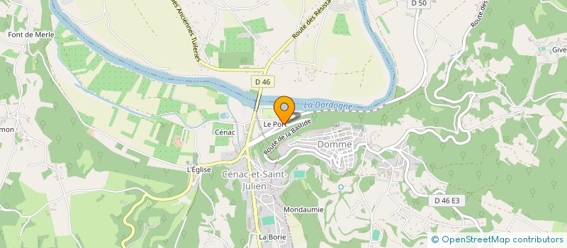localisation de l'entreprise SCI L'ESPERANCE à DOMME