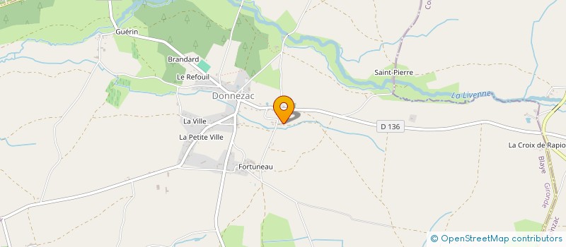 localisation de l'entreprise SCI L'ESPERANCE  DONNEZAC
