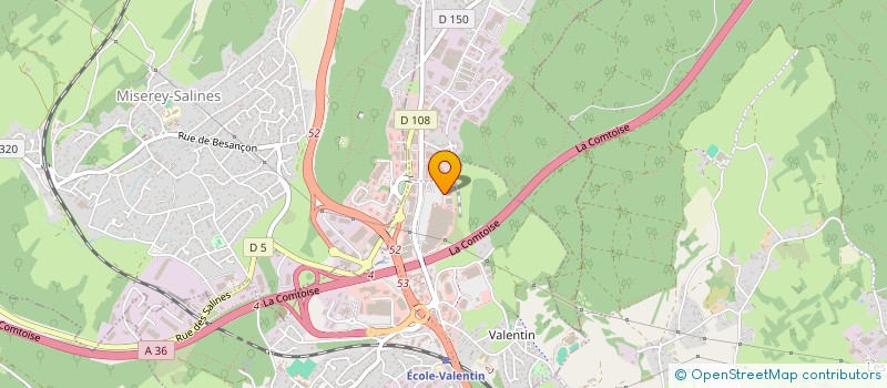 localisation de l'entreprise SCI L' ESPERANCE  ECOLE-VALENTIN