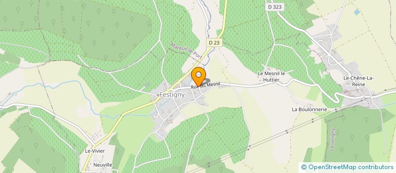 localisation de l'entreprise SCI L'ESPERANCE  FESTIGNY