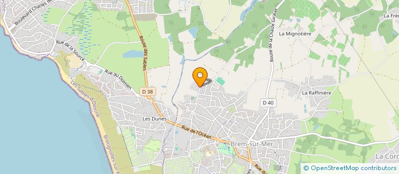 localisation de l'entreprise SCI L'ESPERANCE à BREM-SUR-MER