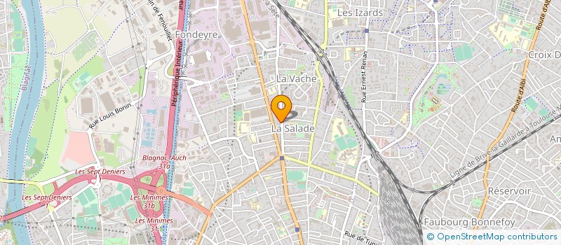 localisation de l'entreprise SCI L'ESPIGOULIER à TOULOUSE