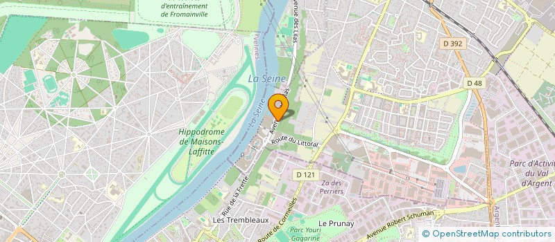 localisation de l'entreprise SCI L ESPLANADE  CORMEILLES-EN-PARISIS