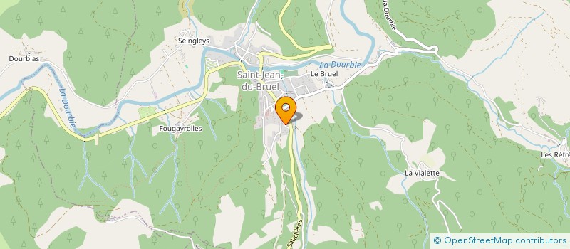 localisation de l'entreprise SCI L'ESPLANADE  SAINT-JEAN-DU-BRUEL