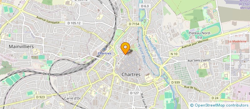 localisation de l'entreprise SCI L'ESPLANADE à CHARTRES