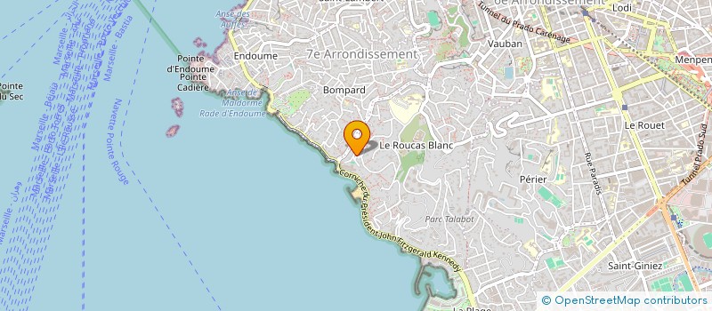 localisation de l'entreprise SCI L'ESPLANADE D'ACTISQUARE  MARSEILLE
