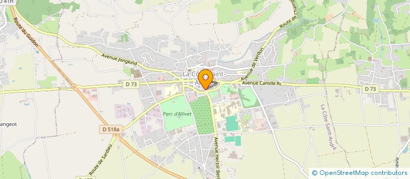 localisation de l'entreprise SCI L ESPOIR  HUEZ