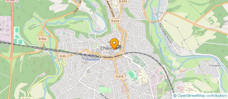 localisation de l'entreprise SCI L'ESPOIR à CHAUMONT
