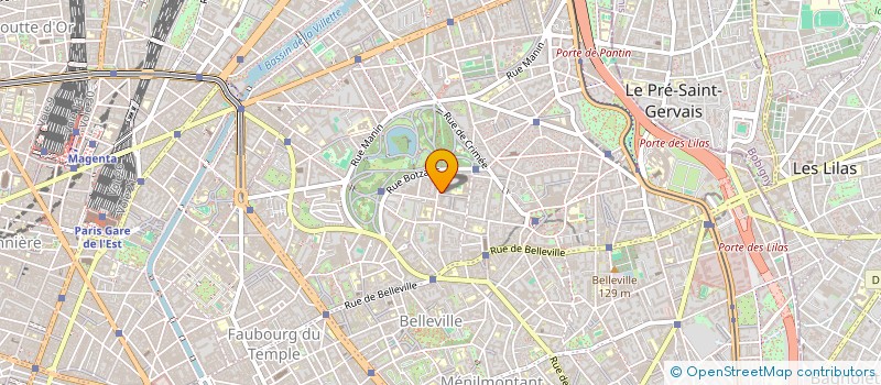 localisation de l'entreprise SCI L'ESPOIR  PARIS 19