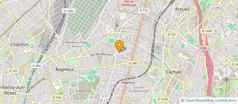 localisation de l'entreprise SCI L'ESPOIR à BAGNEUX