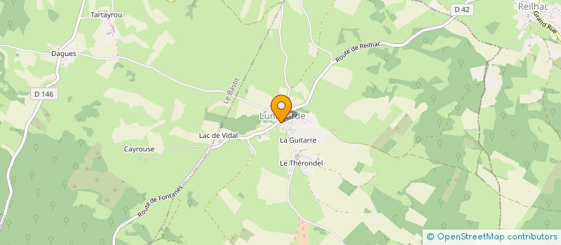 localisation de l'entreprise SCI L'ESPRIT DU LOT  CANIAC-DU-CAUSSE