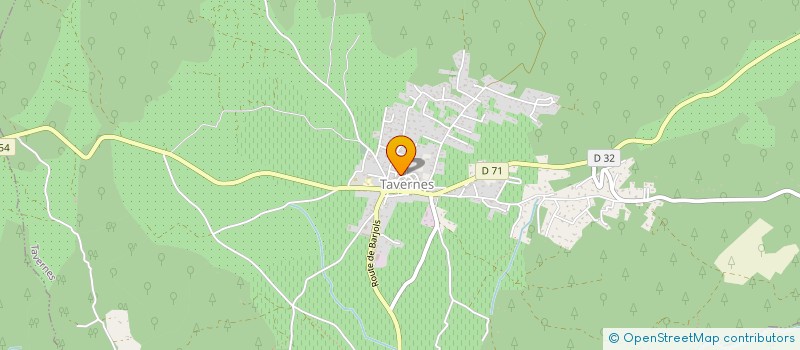 localisation de l'entreprise SCI L ESQUIROU  TAVERNES