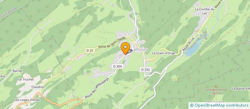 localisation de l'entreprise SCI L'ESSART MAIMBERT  SEPTMONCEL LES MOLUNES