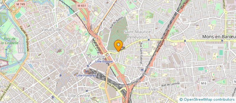 localisation de l'entreprise SCI L ESSENTIEL à LILLE