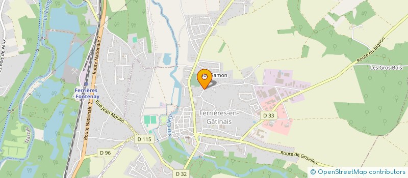 localisation de l'entreprise SCI L'ESTABLE PERIDOU à FERRIERES-EN-GATINAIS