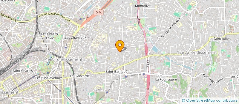 localisation de l'entreprise SCI L'ESTABLOUN à MARSEILLE 12EME