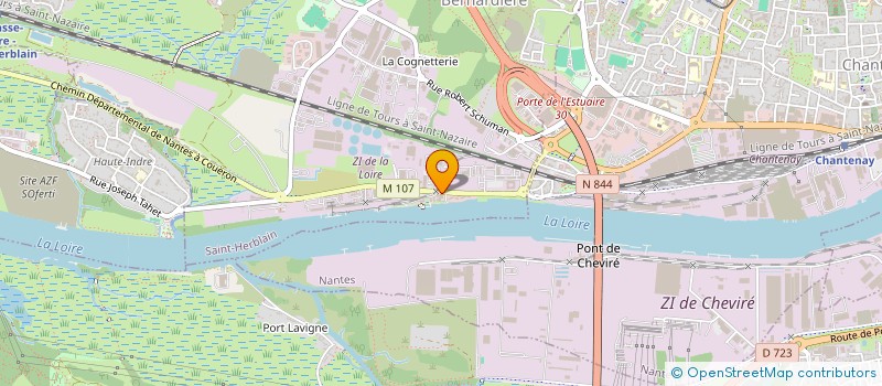 localisation de l'entreprise SCI L'ESTACADE II  SAINT-HERBLAIN