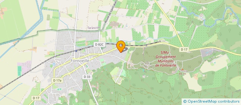 localisation de l'entreprise SCI L'ESTELLO  FONTVIEILLE