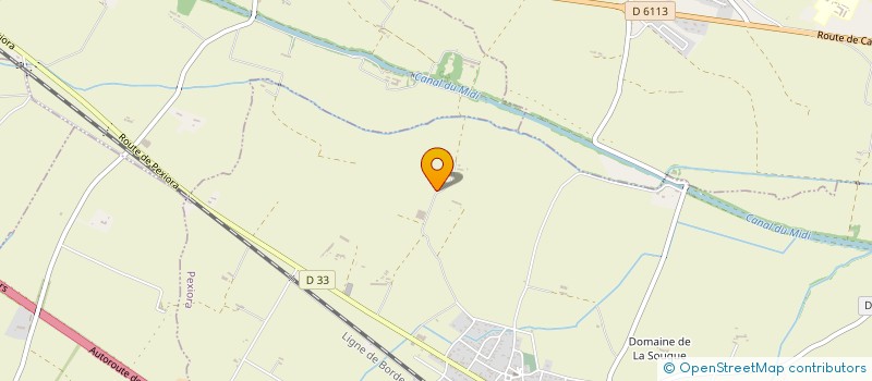 localisation de l'entreprise SCI L'ESTEREL  PEXIORA