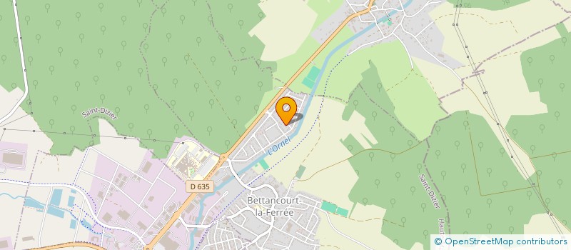localisation de l'entreprise SCI L'ESTEREL à BETTANCOURT-LA-FERREE