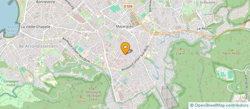 localisation de l'entreprise SCI L ESTEREL N 11 à MARSEILLE 9EME