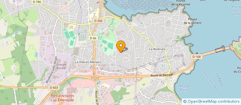 localisation de l'entreprise SCI L'ESTEY  DINARD