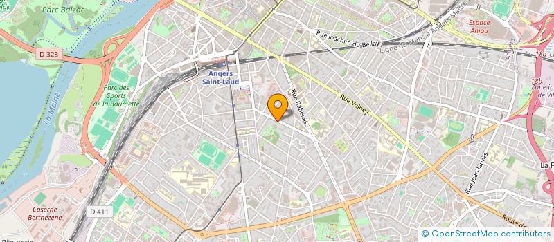 localisation de l'entreprise SCI L'ESTRAN à ANGERS