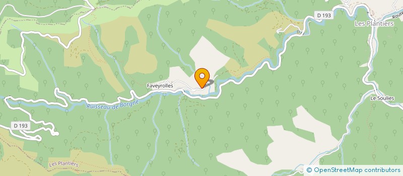 localisation de l'entreprise SCI L'ESTRANGLADOU  LES PLANTIERS