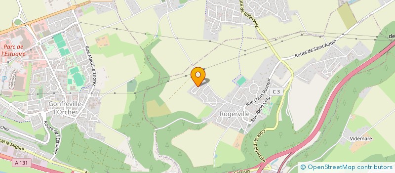 localisation de l'entreprise SCI L'ESTRELA  ROGERVILLE