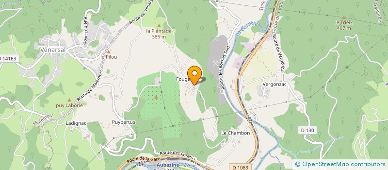 localisation de l'entreprise SCI L'ESTRELA  SAINT-HILAIRE-PEYROUX