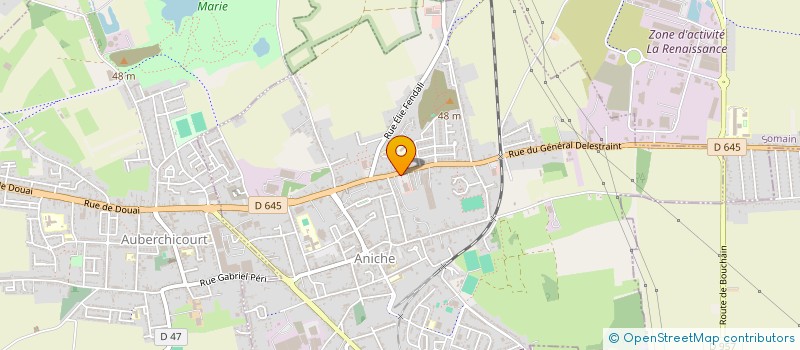 localisation de l'entreprise SCI L ET J à ANICHE