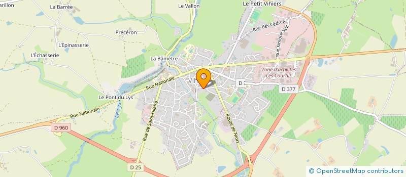 localisation de l'entreprise SCI L'ETANG à LYS-HAUT-LAYON