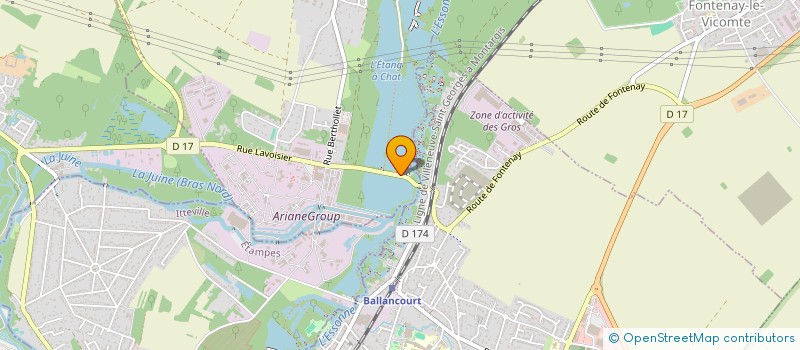 localisation de l'entreprise SCI L'ETANG  VERT-LE-PETIT