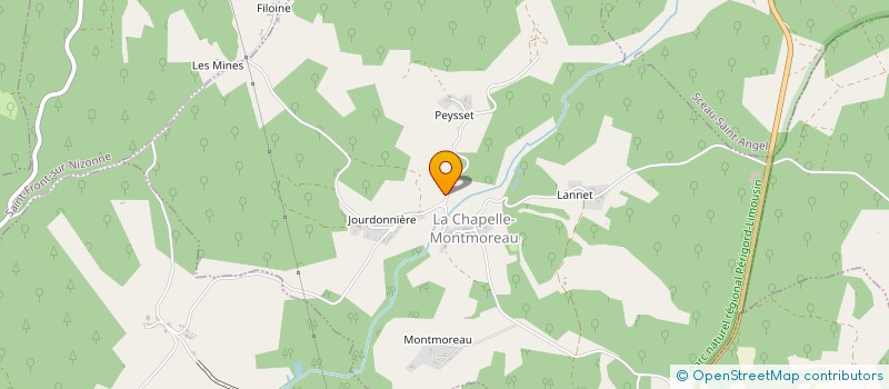 localisation de l'entreprise SCI L ETANG DE ST FRONT LA RIVIERE  SAINT-FRONT-LA-RIVIERE