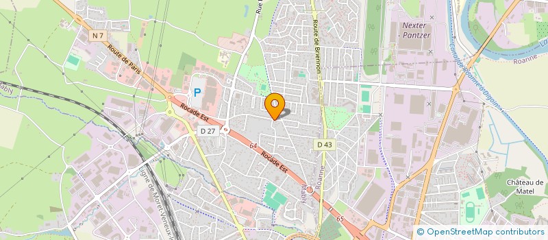 localisation de l'entreprise SCI L'ETANG DES CHENES  MABLY