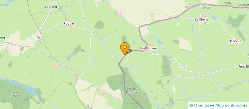 localisation de l'entreprise SCI L' ETANG NEUF 03  LE BOUCHAUD