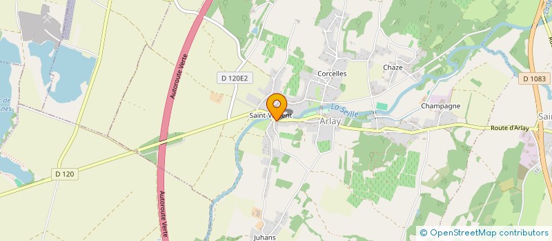 localisation de l'entreprise SCI L ETANG SARRASIN  ARLAY