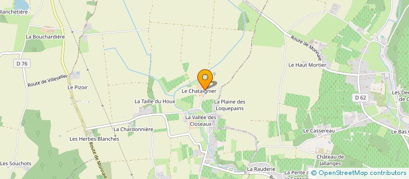 localisation de l'entreprise SCI L ETANG VIGNON à VOUVRAY