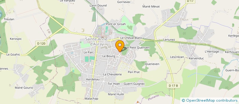 localisation de l'entreprise SCI L'ETERLOU  LARMOR-BADEN