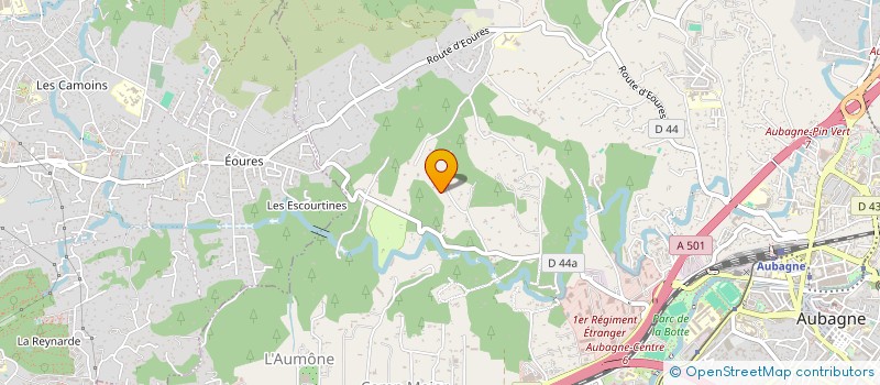 localisation de l'entreprise SCI L'ETOILE 13 à AUBAGNE