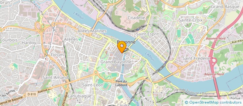 localisation de l'entreprise SCI L'ETOILE à BAYONNE